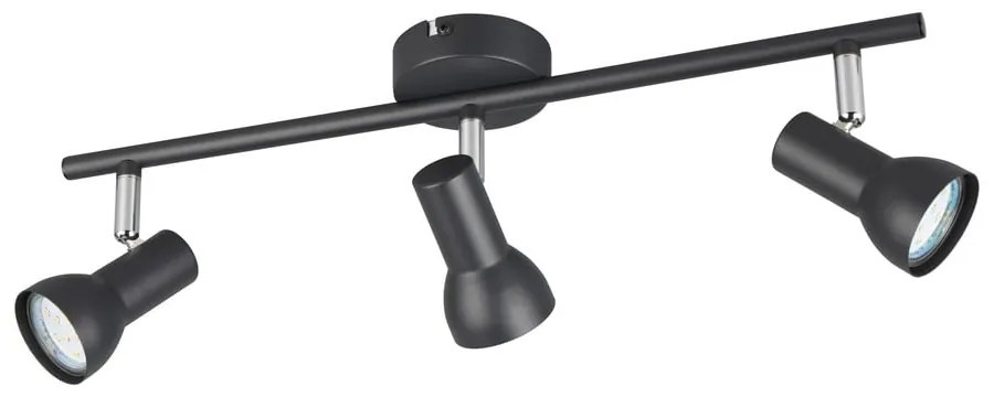 Faretto nero ø 8 cm Cantar – Reality