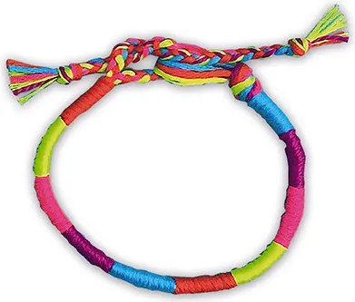7 braccialetti brasiliani fluo da realizzare