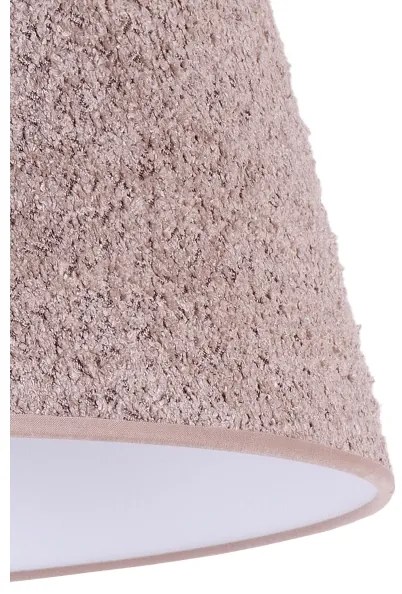 Duolla - Lampada da tavolo BOUCLE 1xE27/15W/230V diametro 28 cm marrone/legno