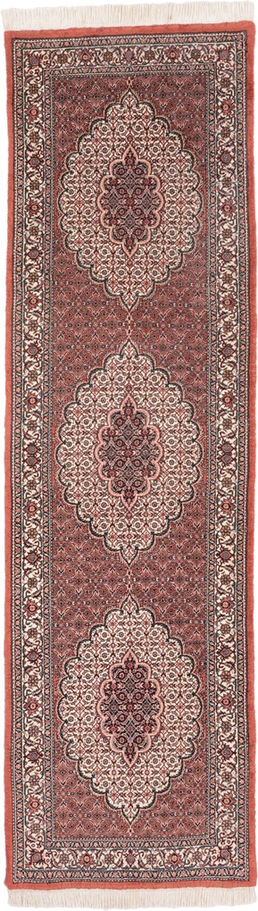 Bidjar Tappeto 270x80 (Iran) Annodato A Mano