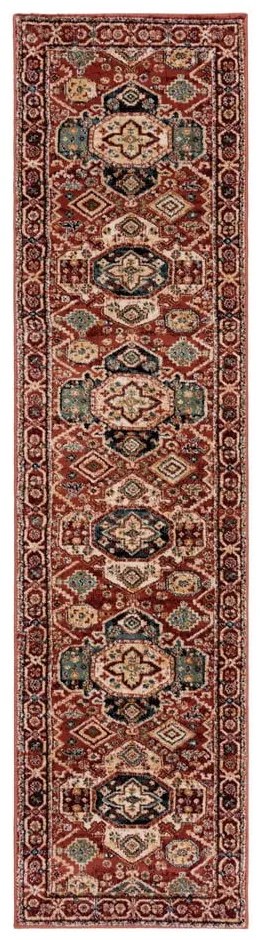 Passatoia rosso 66x300 cm Gillingham - Flair Rugs