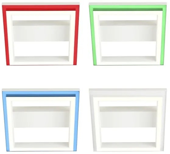 Brilliant-Plafoniera dimmerabile RGBW PALLAS LED/18W/230V 2700-6500+RC