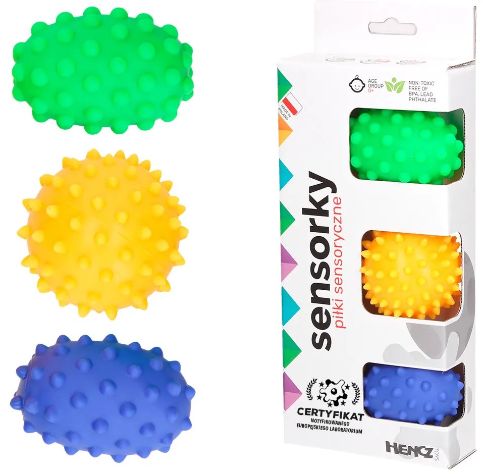 Mom’s Care - palline sensoriali, 3 pezzi