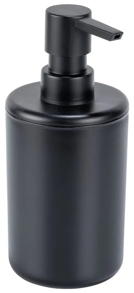 Set di accessori per il bagno nero opaco in plastica Fano – Allstar