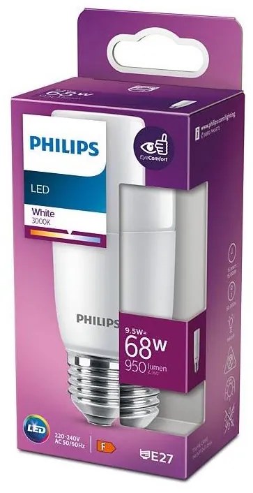Lampadina LED Philips E27/9,5W/230V 3000K