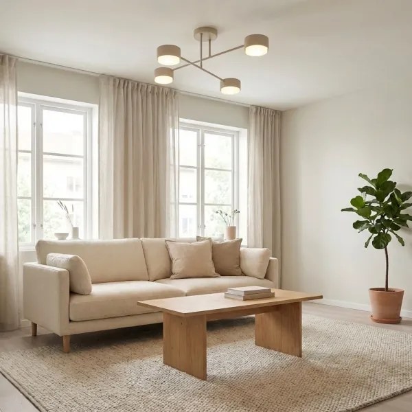 BRILAGI - Plafoniera LED MONO 4xGX53/30W/230V beige