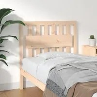 Testiera per Letto 95,5x4x100 cm in Legno Massello di Pino 818550