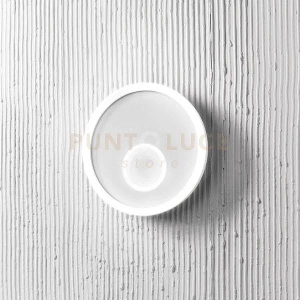 Melania p/g plafoniera 4000k 2260lm 50w d.40cm in alluminio bianco