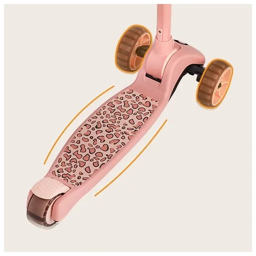 Lionelo - Monopattino 2 in 1 per bambini FRANKY rosa