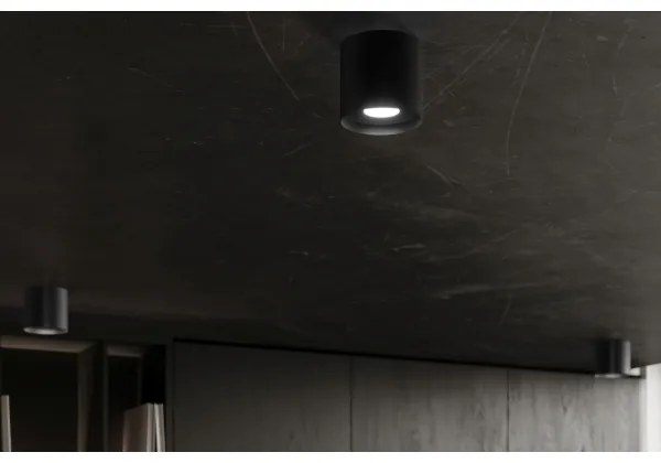 Sollux SL.1281 - Faretto MIKA 1xGU10/10W/230V nero