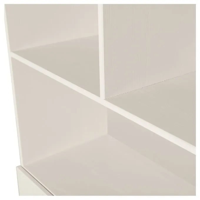 Libreria in legno di pino crema 90x200 cm Miller - WOOOD