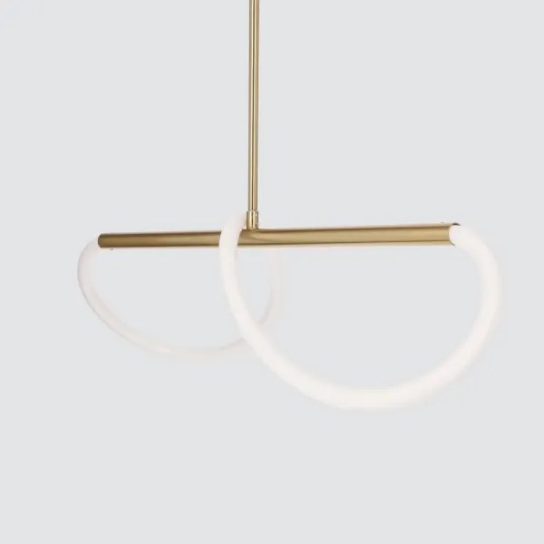 Lampadario LED a sospensione su cavo SUPREME LED/18W/230V 80 cm oro