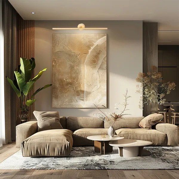 Argon 8596 - Lampada LED da quadro MIRIAM LED/7,2W/230V 3000K 40 cm oro