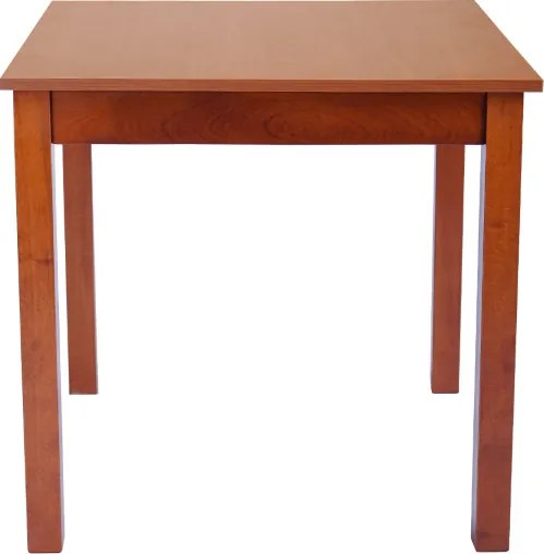 Tavolo fisso in legno con gamba quadrata RISTORANTE misura 90x90 CILIEGIO