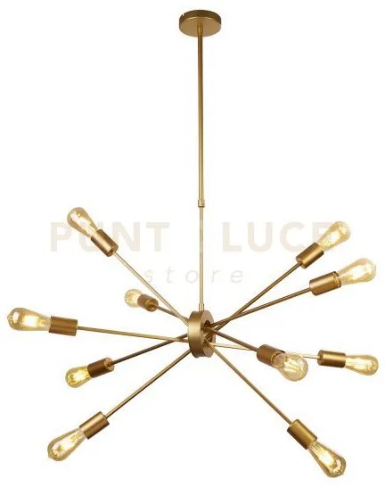 Ciondolo alpha 10lt - metallo dorato