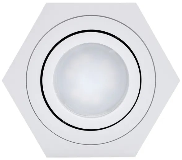 Plafoniera ARENO 1xGU10/30W/230V bianca