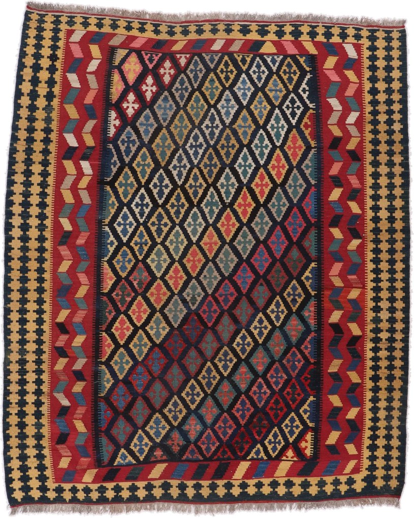 Kilim Tappeto 190 x 240 (Pakistan) Tessuto A Mano