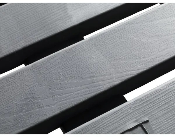 WENKO 22947100-Tappetino doccia per interni ed esterni 55x55 cm grigio