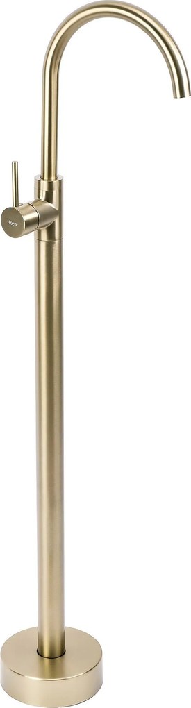 Rubinetto da lavabo Rea Lungo Brush Gold
