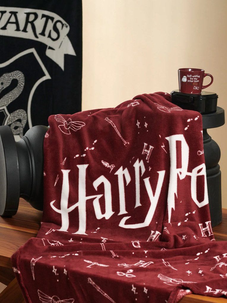 Sinsay - Coperta Harry Potter - maroon