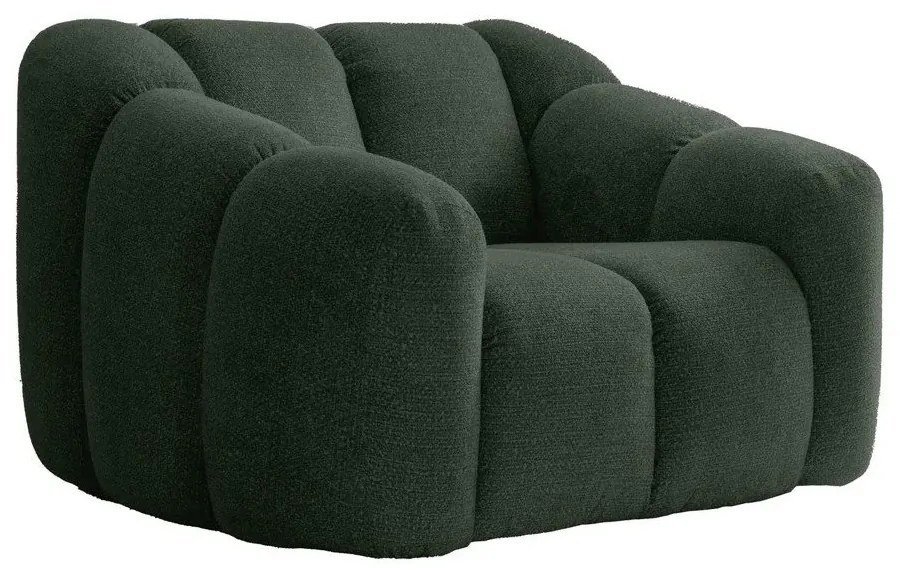 Poltrona verde scuro Shell – Miuform