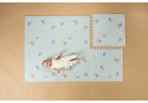 Taf Toys - Tappeto da gioco per bambini XL Puzzle Giardino