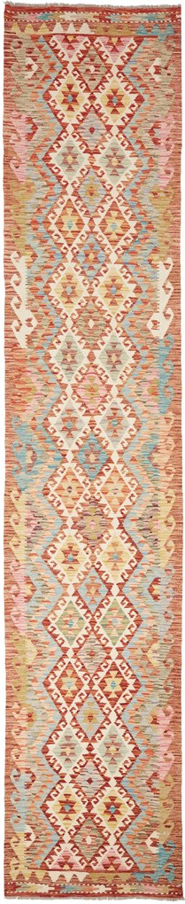 Kilim Tappeto orientale 80x390 (Pakistan) Tessuto A Mano