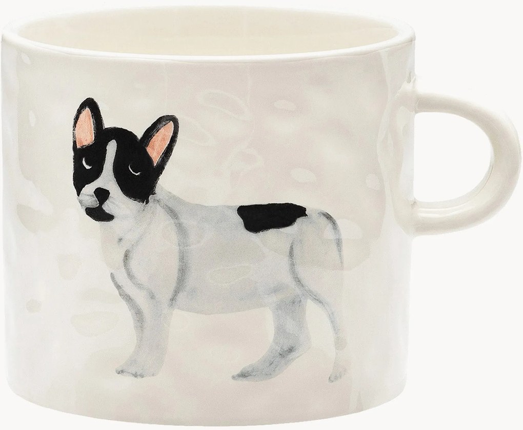 Tazza in ceramica fatta a mano French Bulldog