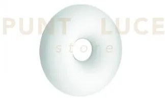 Plafoniera dodi d.33cm 2 luci attacco e27 colore bianco con decoraz...