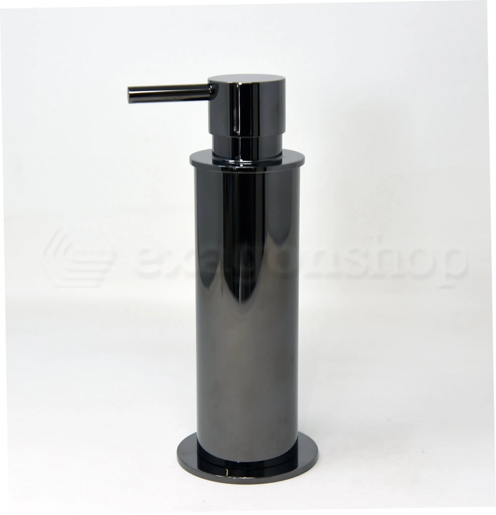 Dispenser sapone liquido da appoggio grafite lucido Plus W4980 Colombo Design