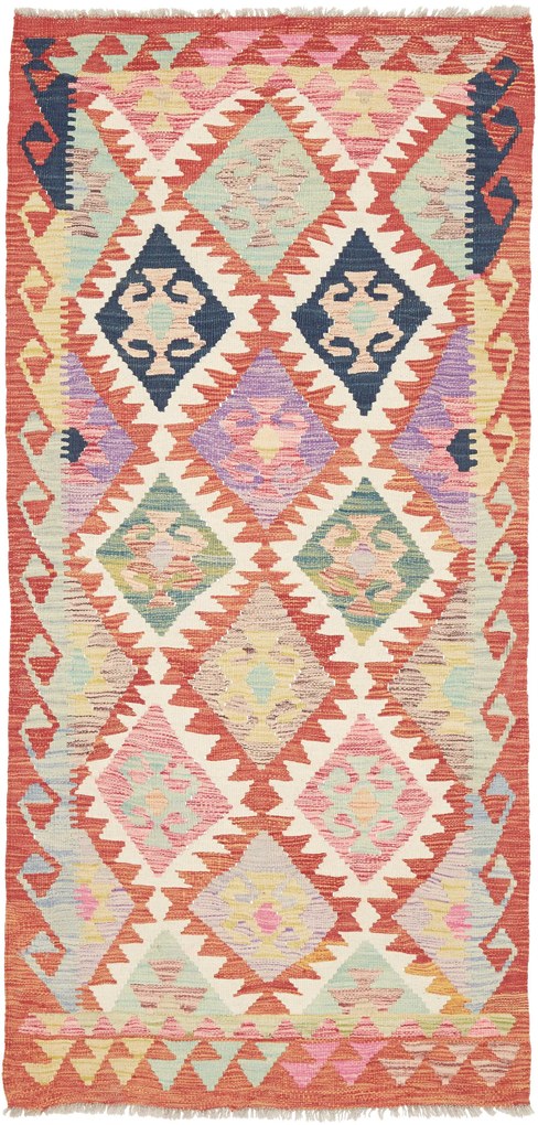 Kilim Tappeto 200x100 (Pakistan) Tessuto A Mano