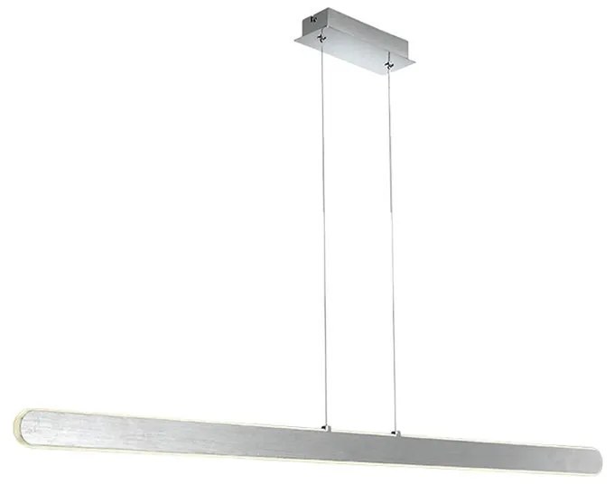 Lampadario LED moderno Linea grigio, luce naturale 2700 lumen, NOVECENTO