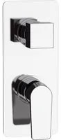 Rubinetto doccia con deviatore a tre vie su unica piastra - serie dream cod 76226