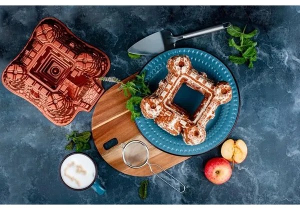 Stampo per ciambella KITCHISIMO castello/ramato