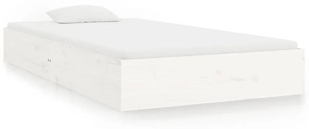 Giroletto bianco in legno massello 100x200 cm