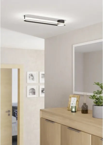 Eglo 902151-LED Plafoniera COLLECORVINO LED/24W/230V 2700/4000/6500K nero