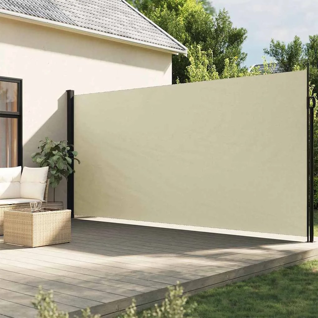 Tenda Da Sole Laterale Retrattile Crema 200x300 Cm /