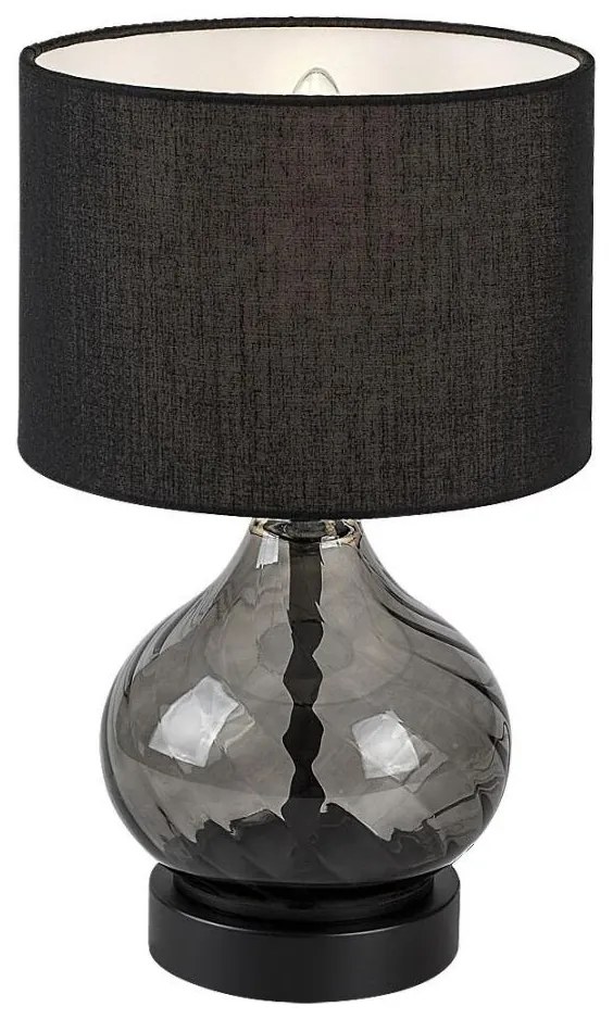 Rabalux 74034 - Lampada da tavolo PIRELO 1xE14/25W/230V fumé