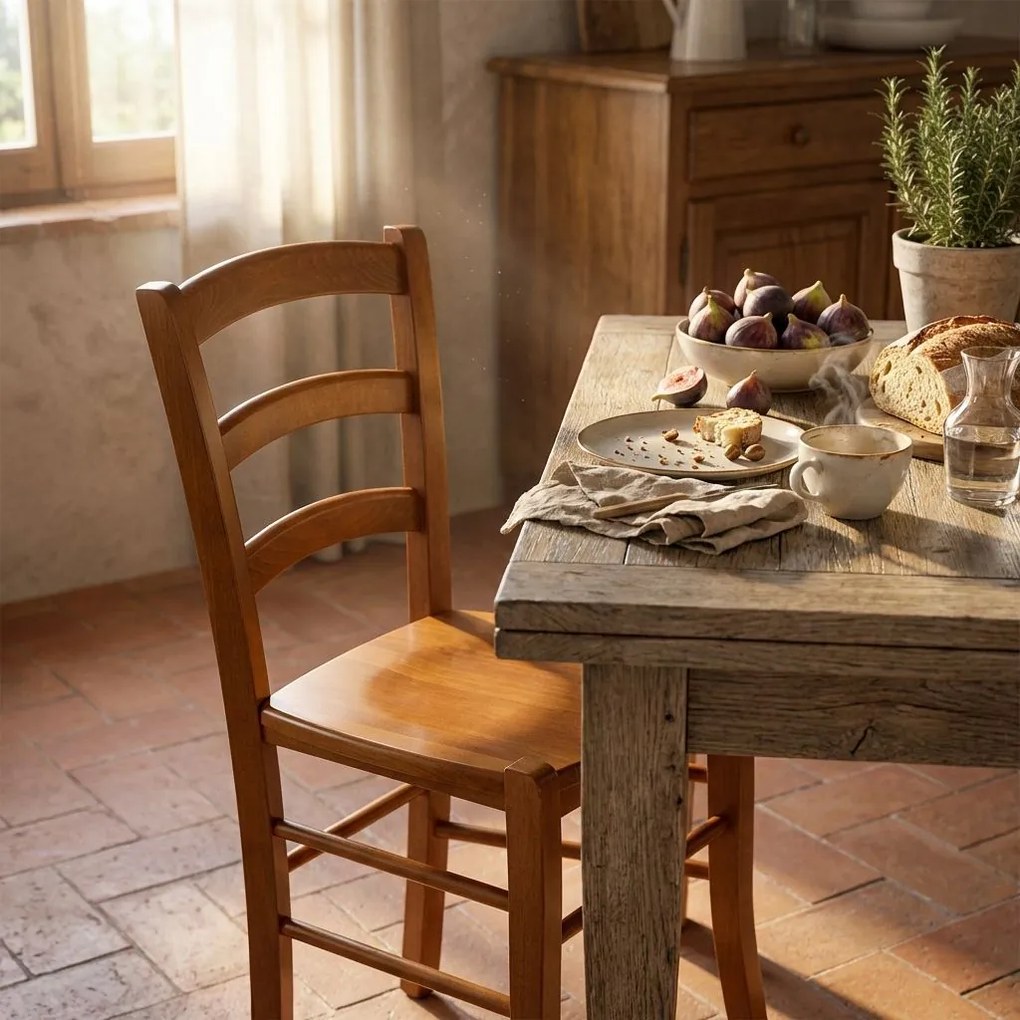 JACKLYN - sedia in legno massello