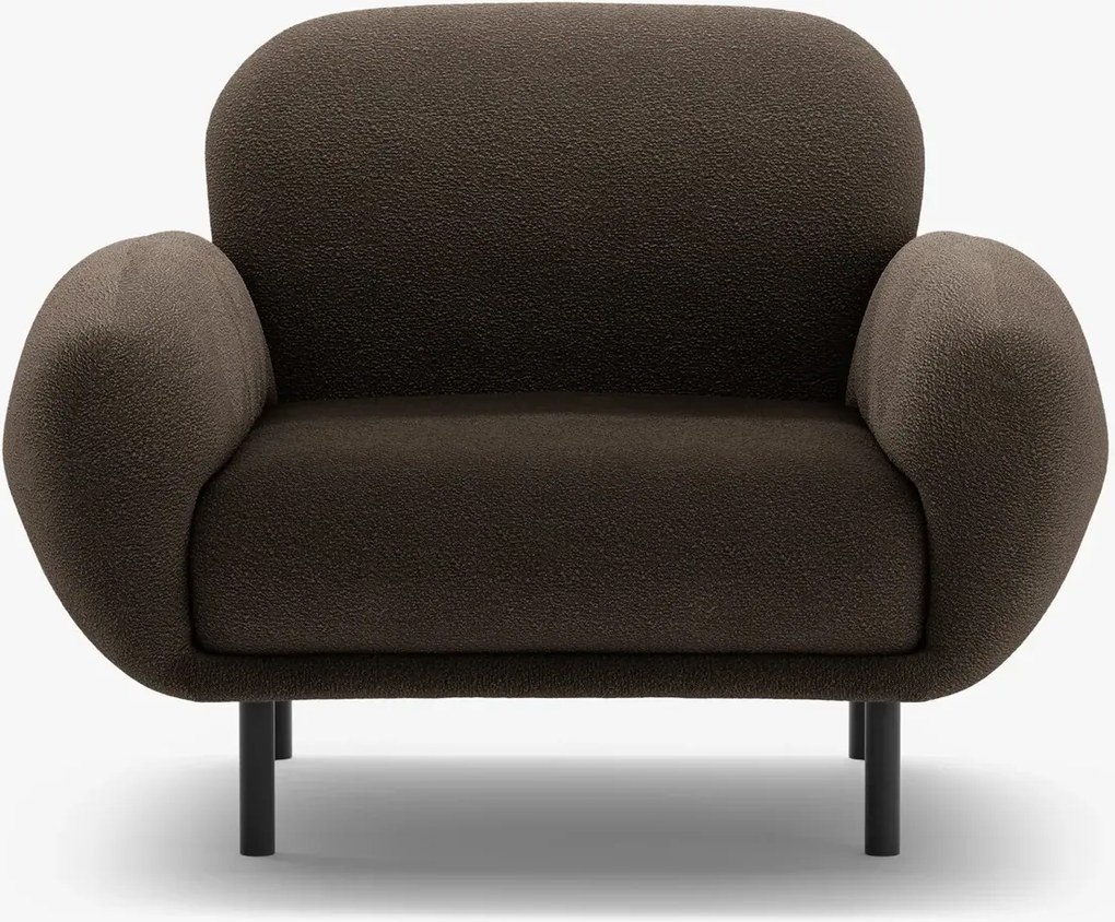 Poltrona Poppy in Bouclé Baloo – 72x90x82 cm