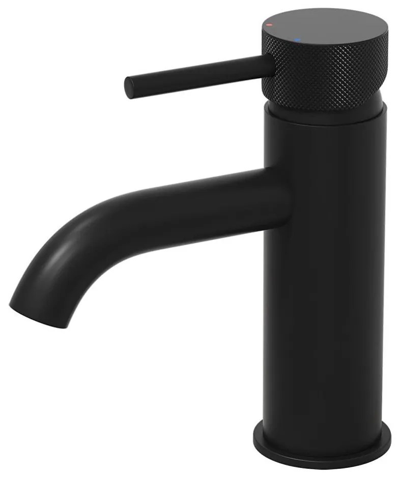 BATH DELUXE 28-005-03-02-00 - Rubinetto del lavandino ANHOLT 15,6 cm opaco nero