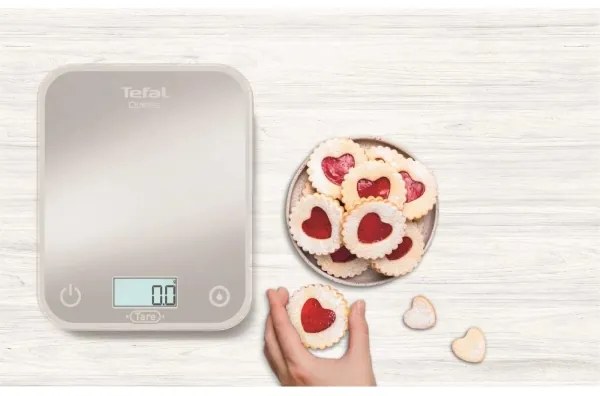 Tefal - Bilancia da cucina OPTISS 2xAAA grigio