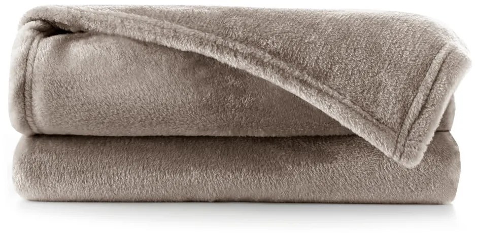 Plaid marrone , 150 x 200 cm Mic - DecoKing