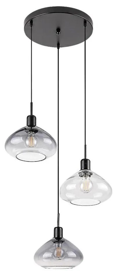 Rabalux 72023 - Lampadario a cavo DVORA 3xE27/40W/230V