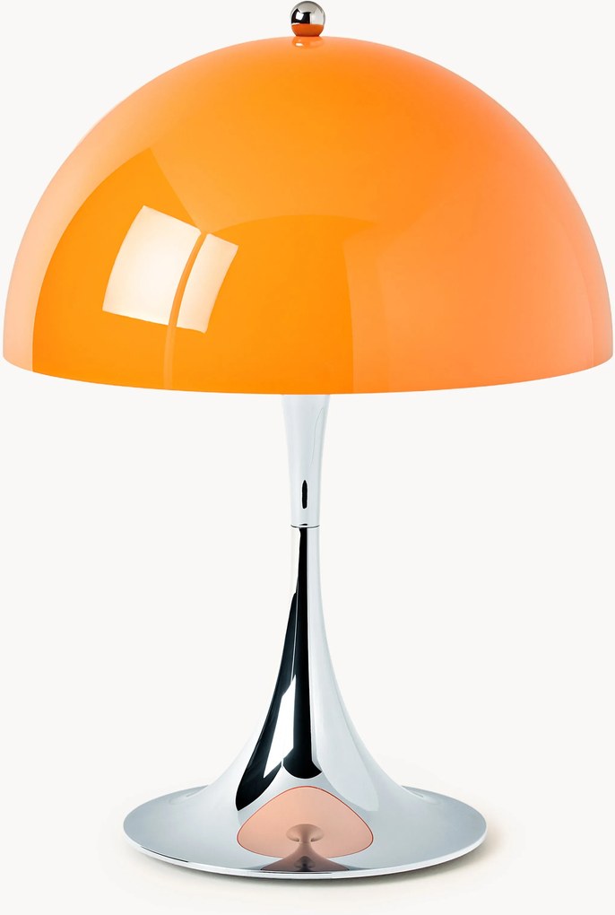Lampada da tavolo portatile a LED con luce regolabile Panthella 250, Design Verner Panton