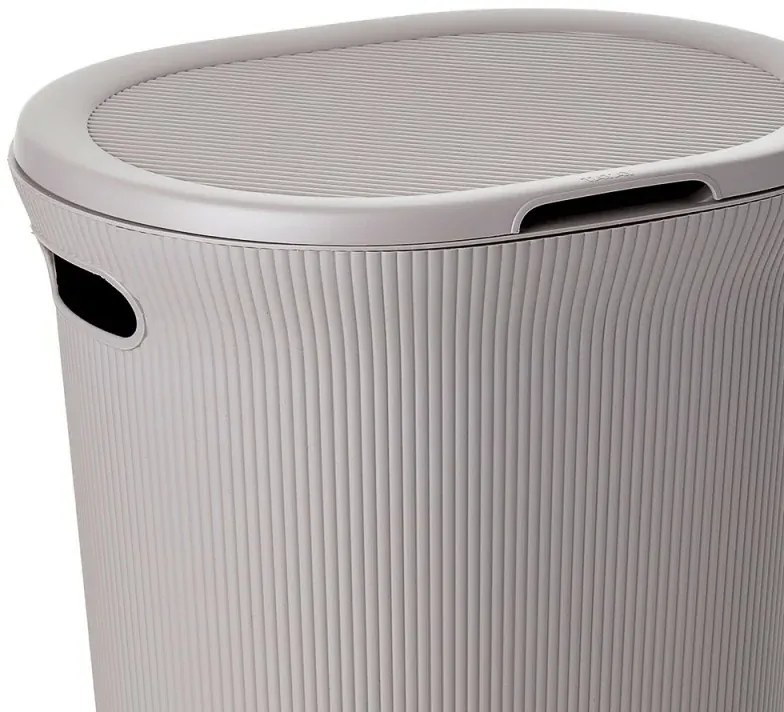 Cesto portabiancheria tortora capacità 40 lt