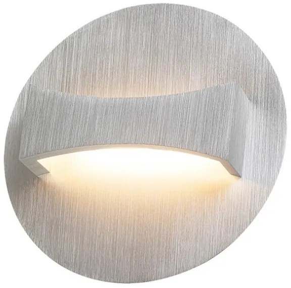 Rabalux 1438 - Applique a LED NEVILLE LED/6W/230V grigio tondo