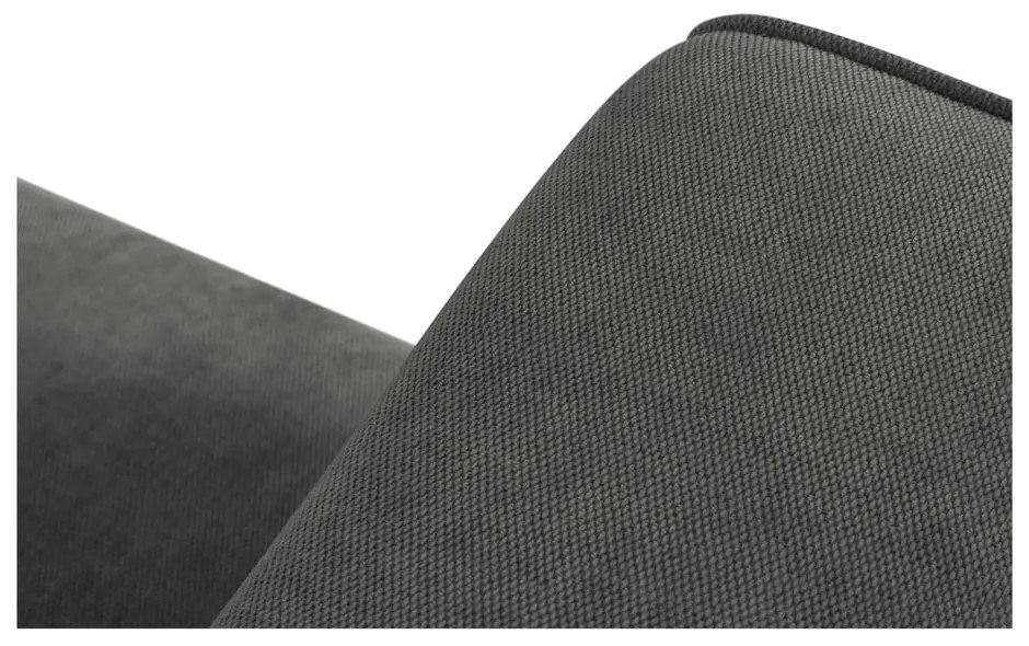 Divano grigio scuro 214 cm Esther - Milo Casa