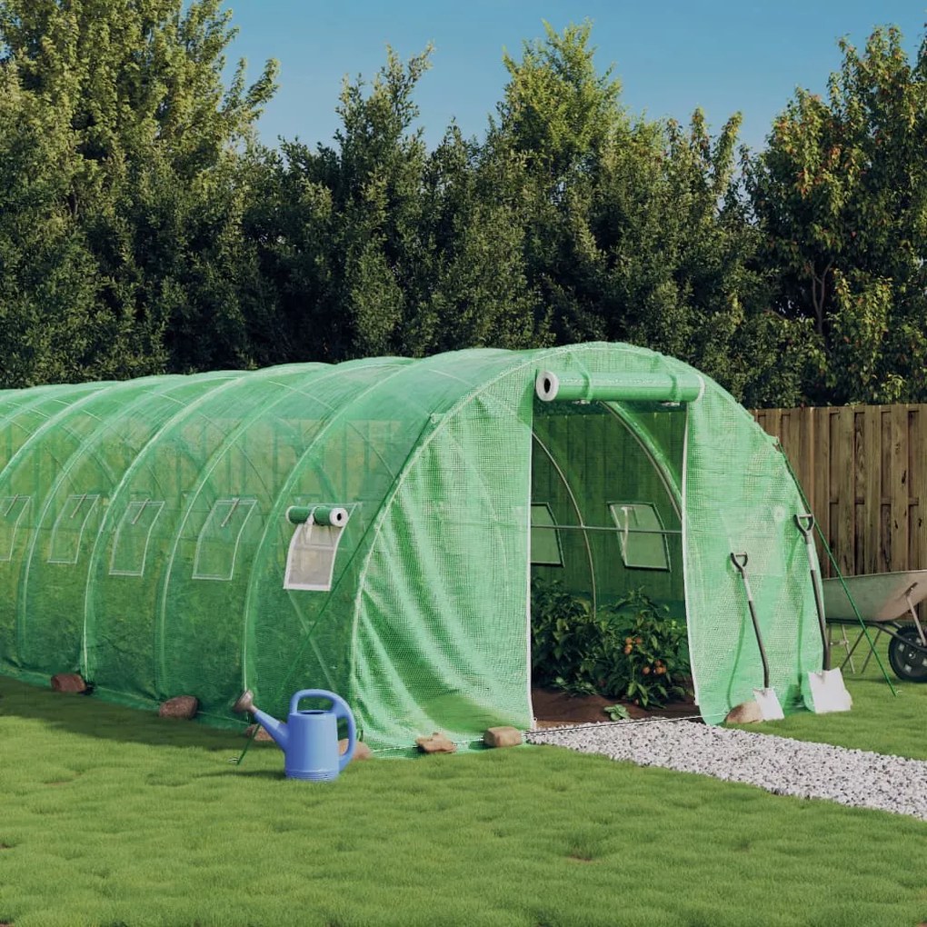 Serra Con Telaio İn Acciaio Verde 54 M² 18x3x2 M /