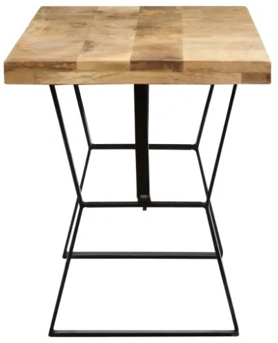 Panca 110 cm in Legno Massello di Mango